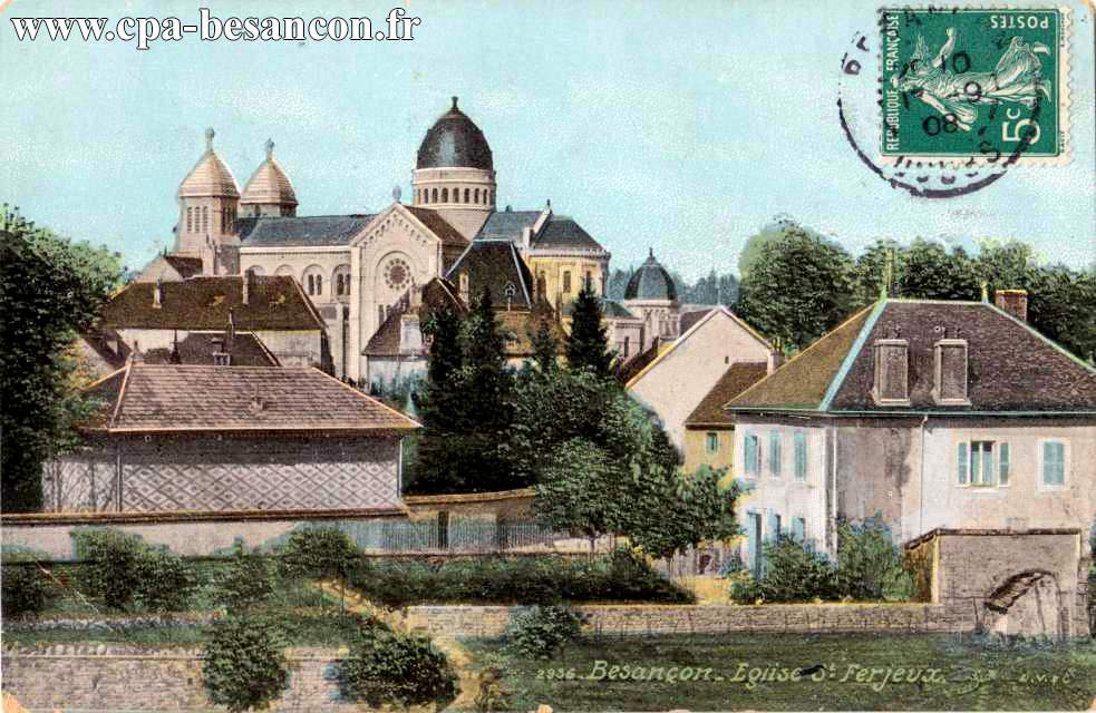 2936. Besançon. Église St Ferjeux.